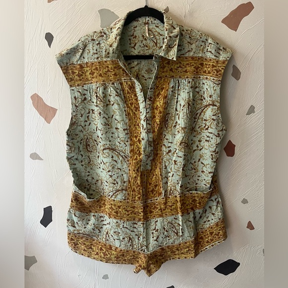 NEW Free People Telly Romper size S - Picture 6 of 13